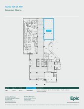 10250 101st St NW, Edmonton, AB for lease Site Plan- Image 1 of 2