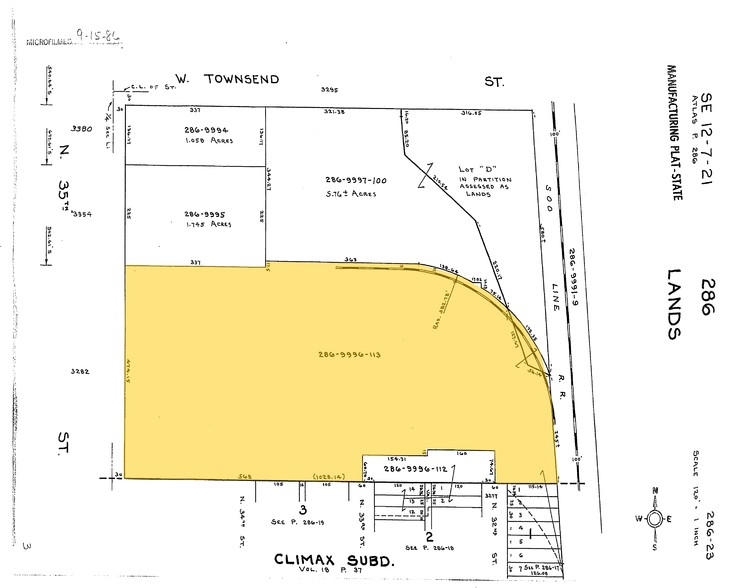 3282 N 35th St, Milwaukee, WI for sale - Plat Map - Image 2 of 5