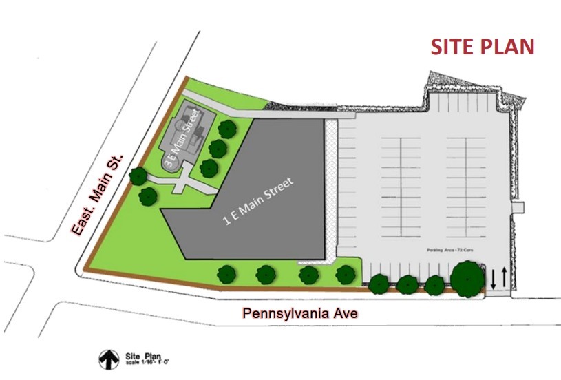 1-3 E. Main Street portfolio of 2 properties for sale on LoopNet.com - Site Plan - Image 2 of 3