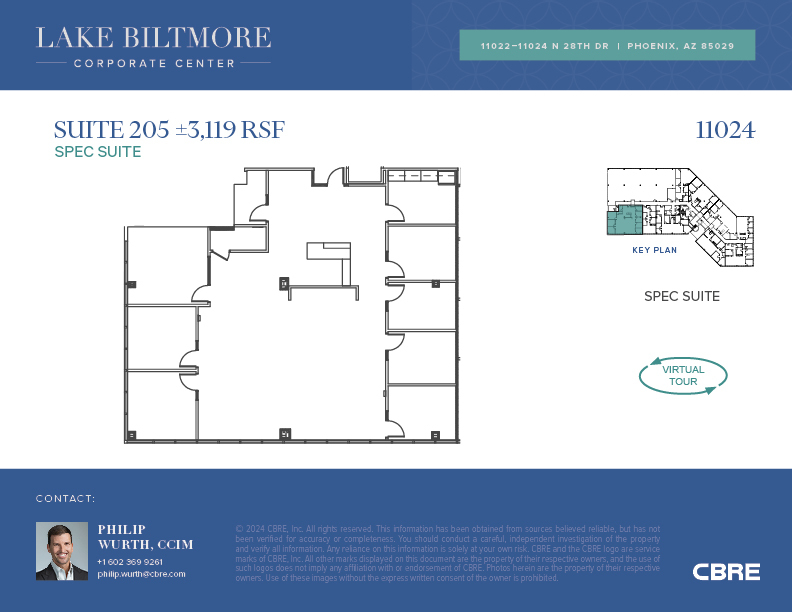 11022-11024 N 28th Dr, Phoenix, AZ for lease Floor Plan- Image 1 of 1