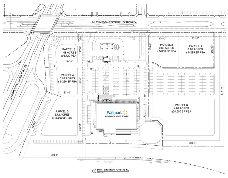 Aldine Westfield Rd, Spring, TX for sale - Site Plan - Image 2 of 5