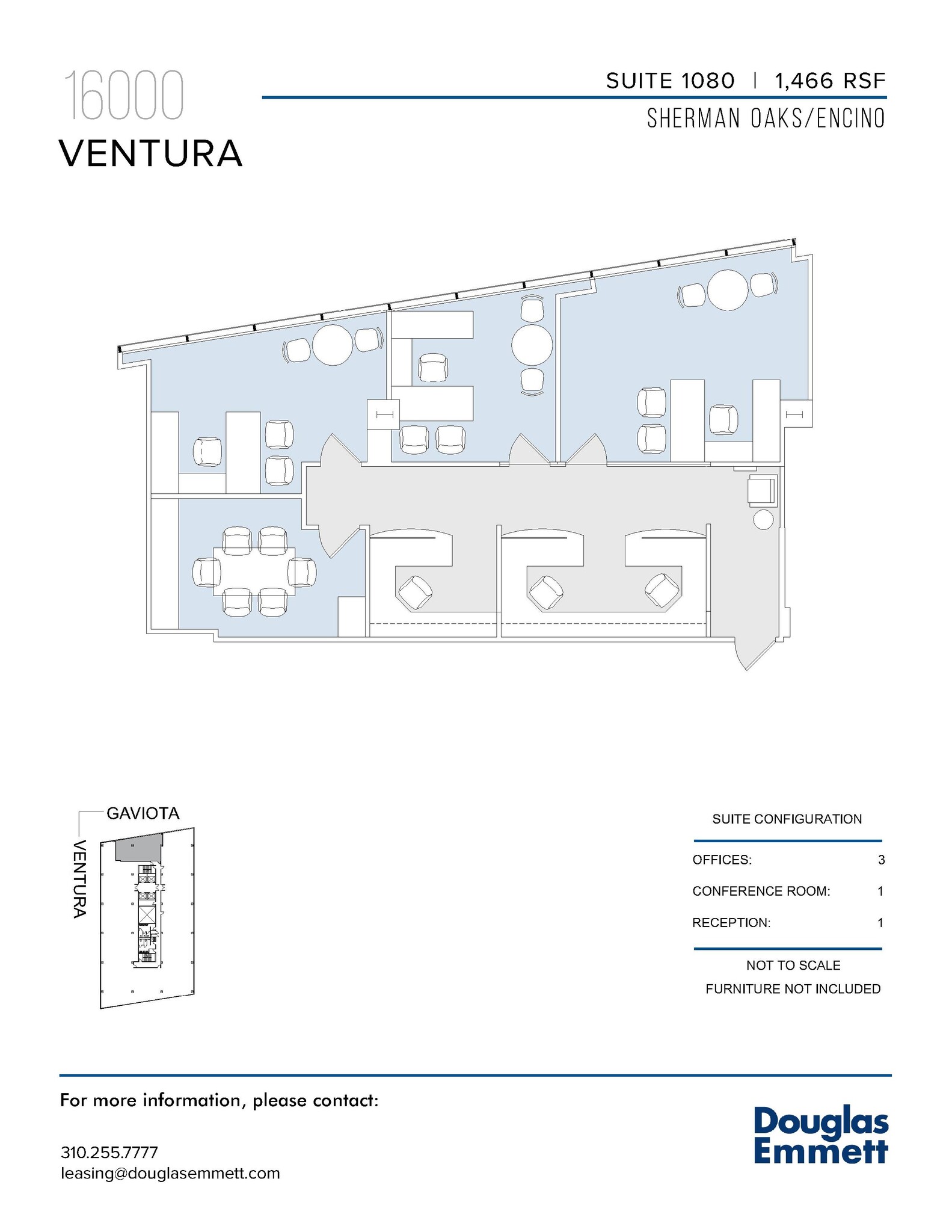 16000 Ventura Blvd, Encino, CA for lease Floor Plan- Image 1 of 1