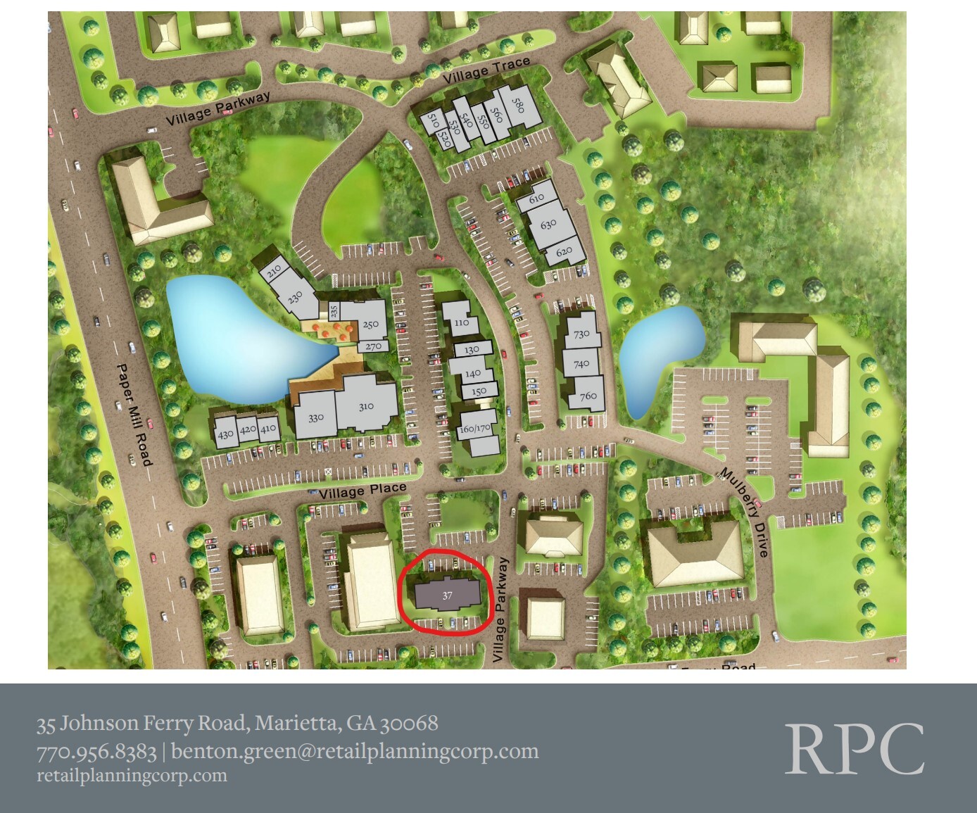 255 Village Pky NE, Marietta, GA for lease Map- Image 1 of 1