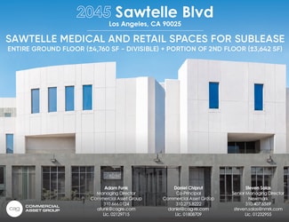 More details for 2045 Sawtelle Blvd, Los Angeles, CA - Medical, Retail for Lease