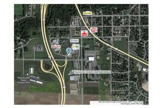 685 Opportunity Park Dr, Paynesville, MN - aerial  map view