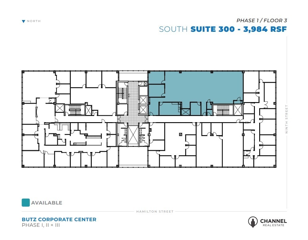 840 W Hamilton St, Allentown, PA for lease Floor Plan- Image 1 of 1