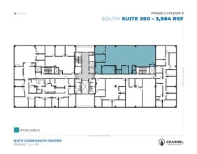 840 W Hamilton St, Allentown, PA for lease Floor Plan- Image 1 of 1