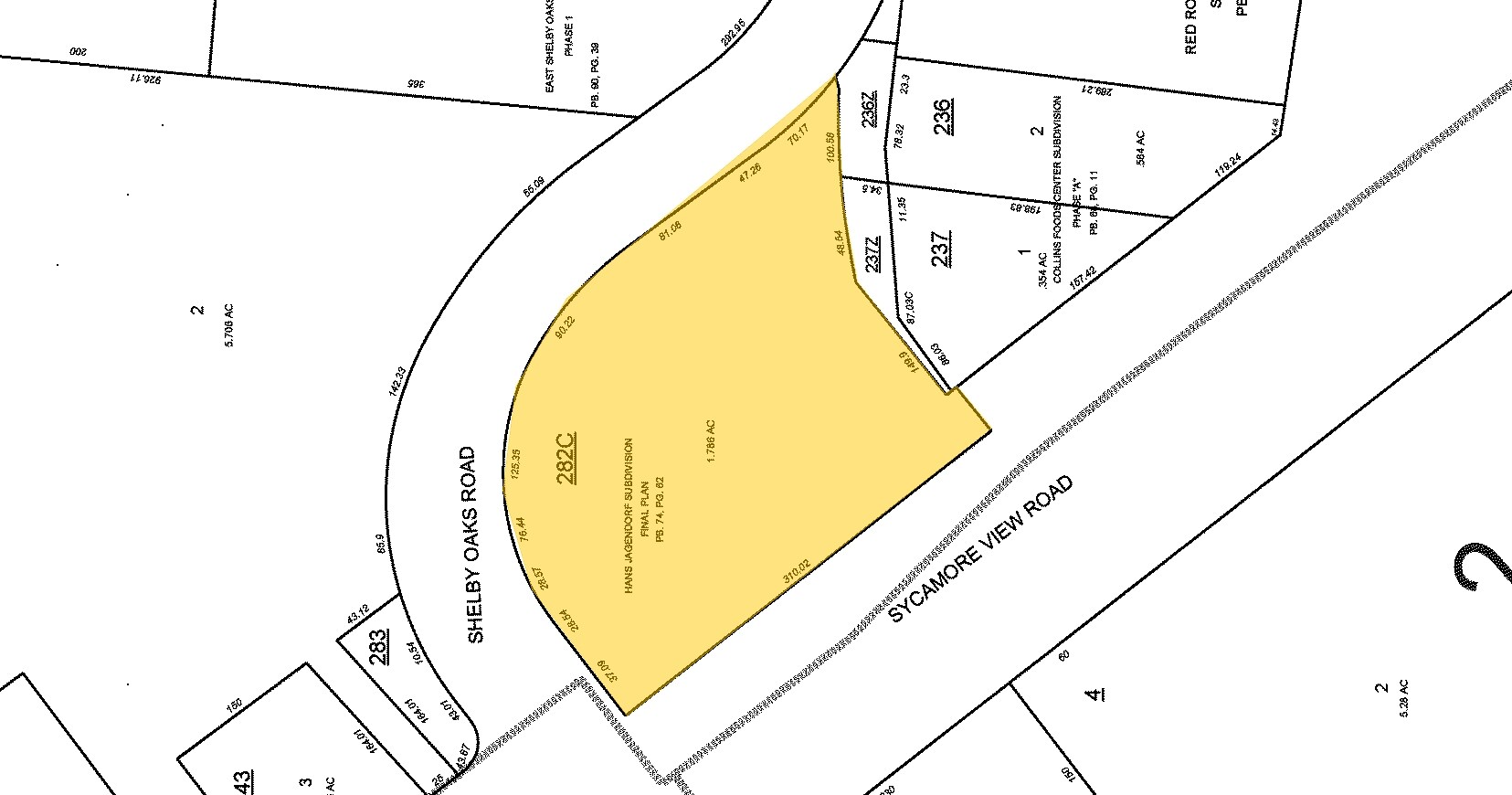 1556 Sycamore View Rd, Memphis, TN for sale Plat Map- Image 1 of 1
