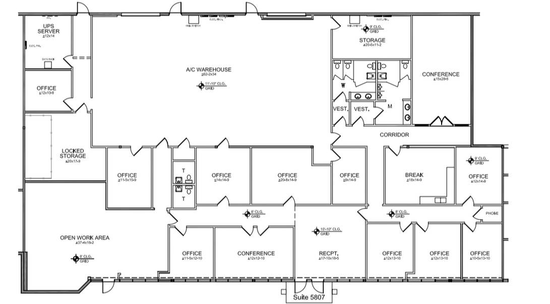 5801-5821 N Andrews Way, Fort Lauderdale, FL for lease Floor Plan- Image 1 of 1