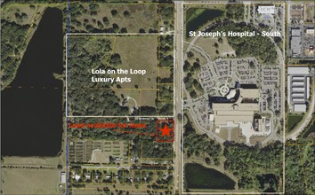 6816 Simmons Loop, Riverview, FL - aerial  map view