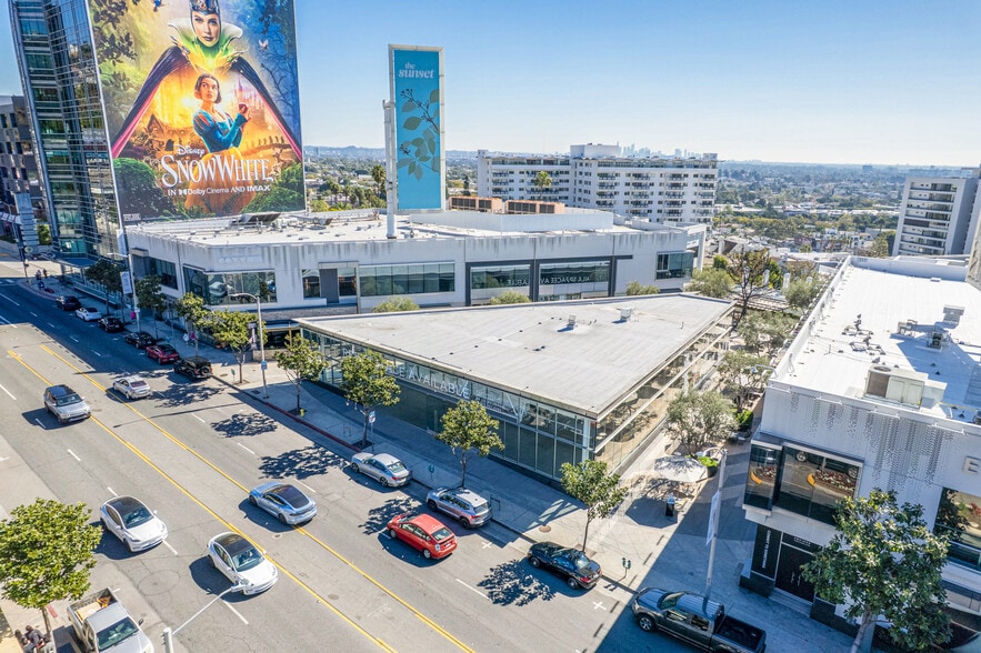8590 W Sunset Blvd, West Hollywood, CA for lease - Aerial - Image 2 of 17