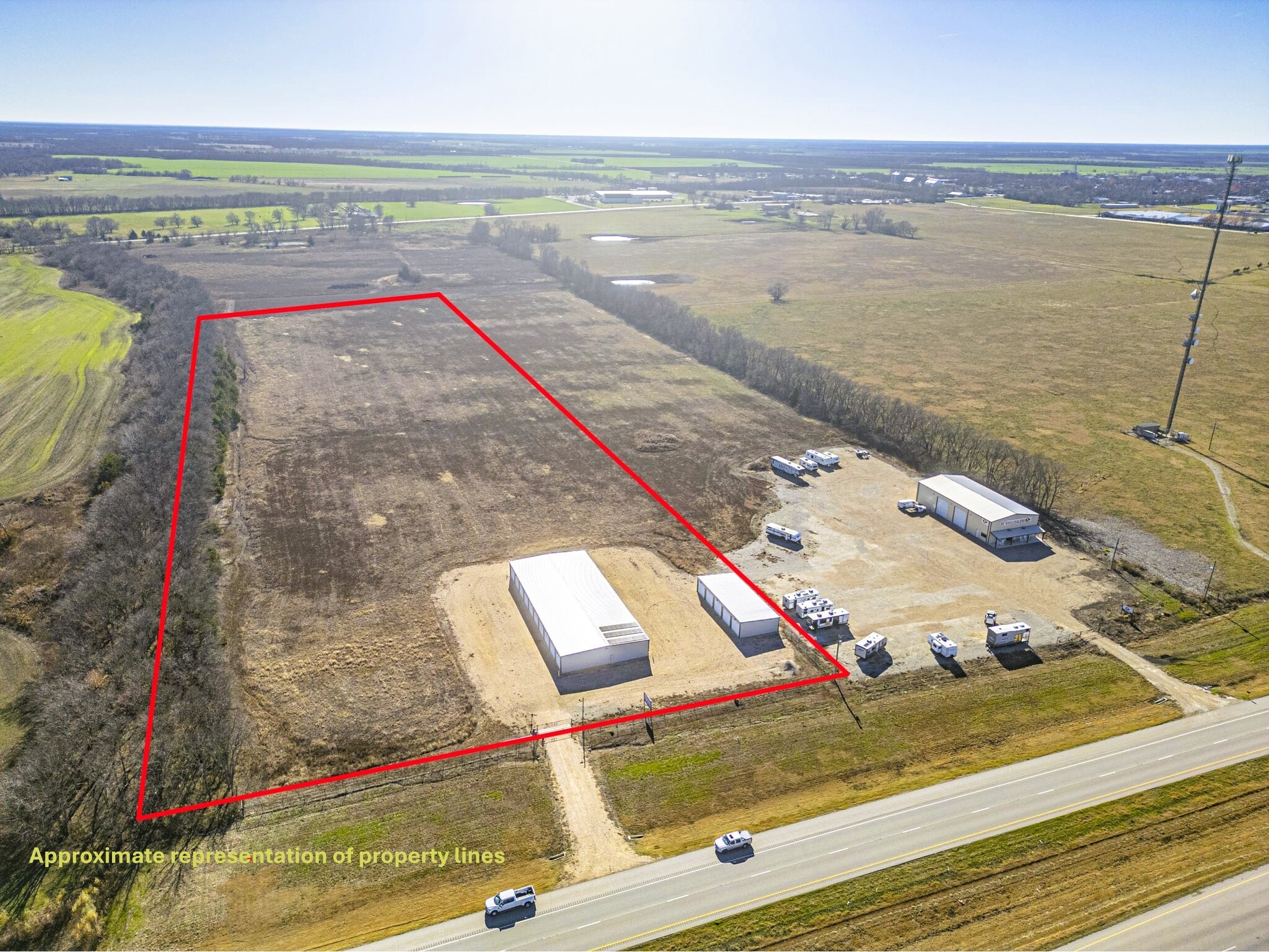 17838 US-82 Hwy, Honey Grove, TX for sale Aerial- Image 1 of 6