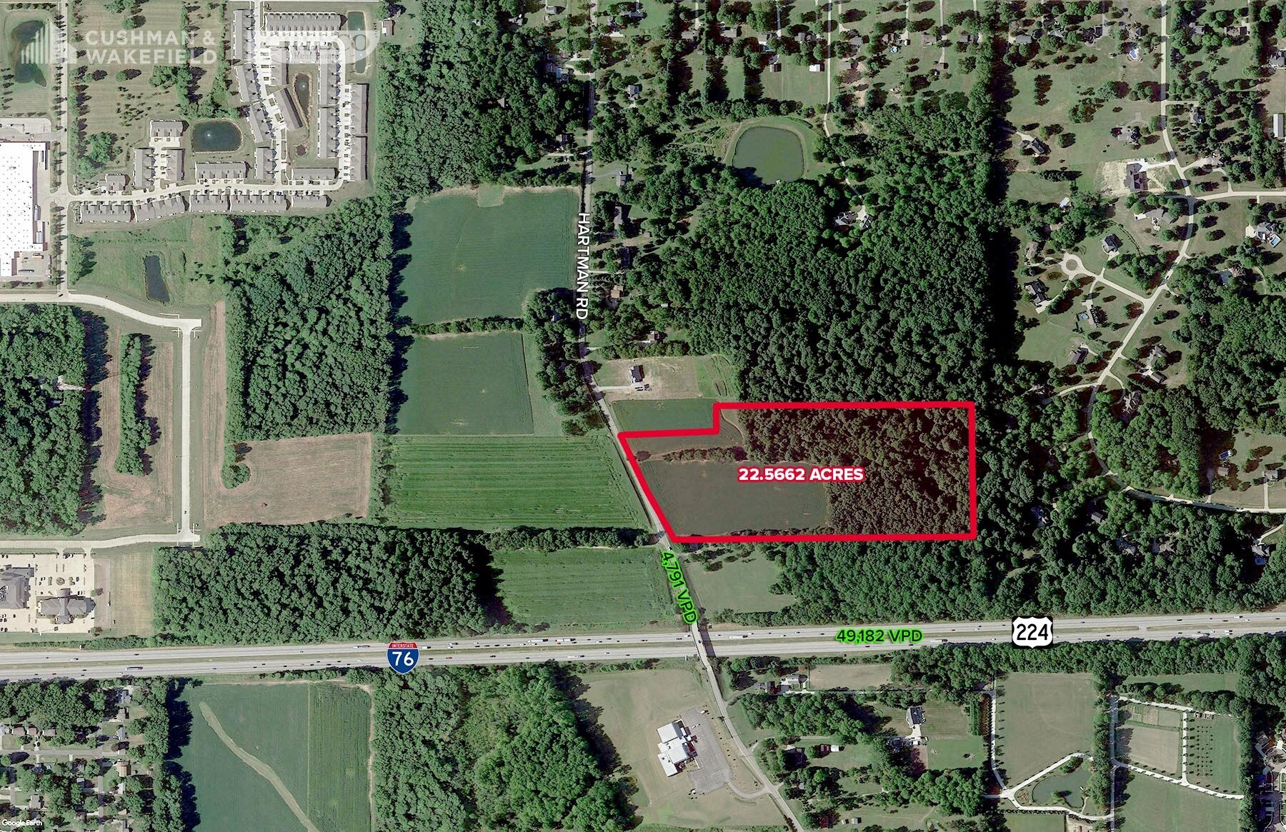 E Hartman Rd, Wadsworth, OH for sale Building Photo- Image 1 of 1