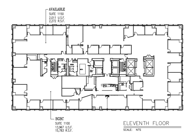 300 N Meridian St, Indianapolis, IN for lease Floor Plan- Image 1 of 1