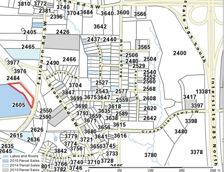 Fairburn Rd, Atlanta, GA for sale - Plat Map - Image 1 of 1