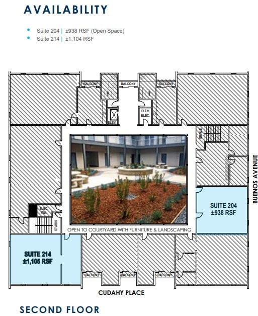 1094 Cudahy Pl, San Diego, CA for lease Floor Plan- Image 1 of 1