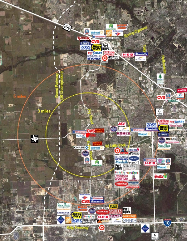 FM 529 & Fry Rd, Katy, TX for sale Aerial- Image 1 of 1