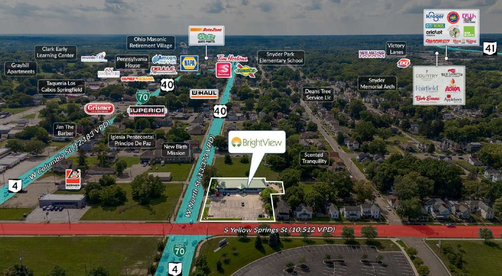 201 N Yellow Springs St, Springfield, OH for sale - Building Photo - Image 3 of 5