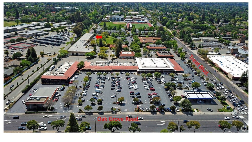 2954 Treat Blvd, Concord, CA for lease - Aerial - Image 1 of 4