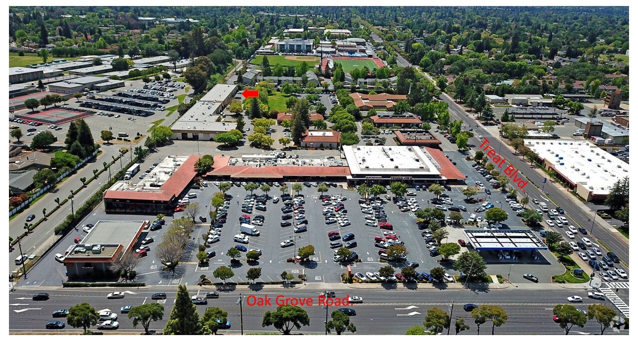 2954 Treat Blvd, Concord, CA for lease Aerial- Image 1 of 5