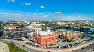 604 E 4th St, Fort Worth, TX - aerial  map view