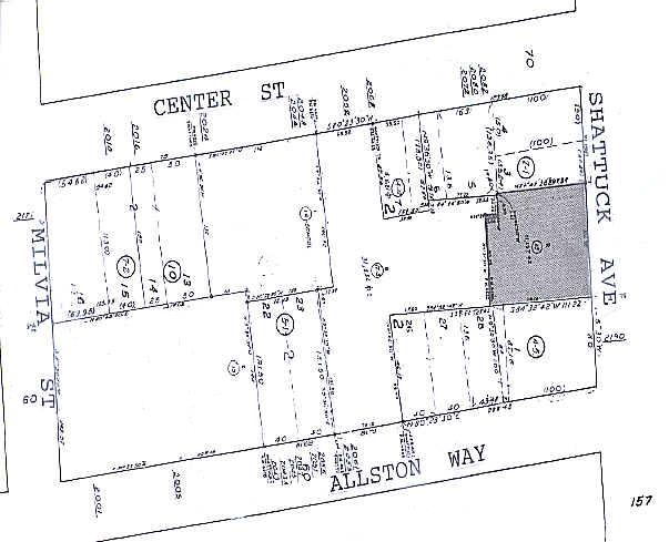 2168-2180 Shattuck Ave, Berkeley, CA for lease - Plat Map - Image 2 of 22