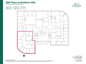 5727 S Lewis Ave, Tulsa, OK for lease Floor Plan- Image 1 of 1