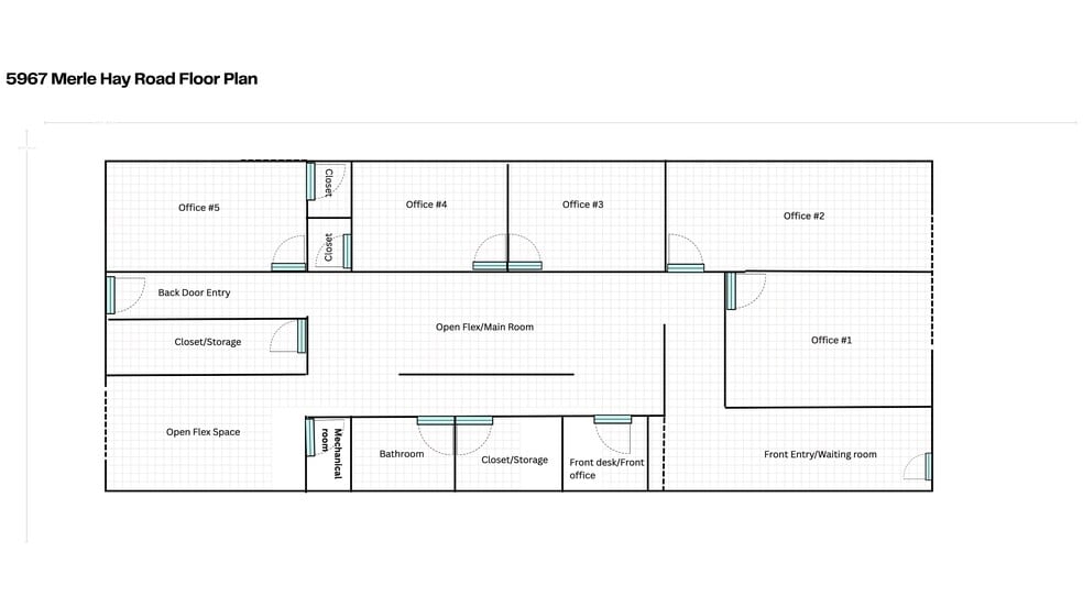 5967 Merle Hay Rd, Johnston, IA for lease - Site Plan - Image 3 of 3