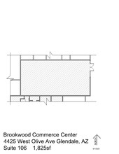 4425 W Olive Ave, Glendale, AZ for lease Floor Plan- Image 2 of 2