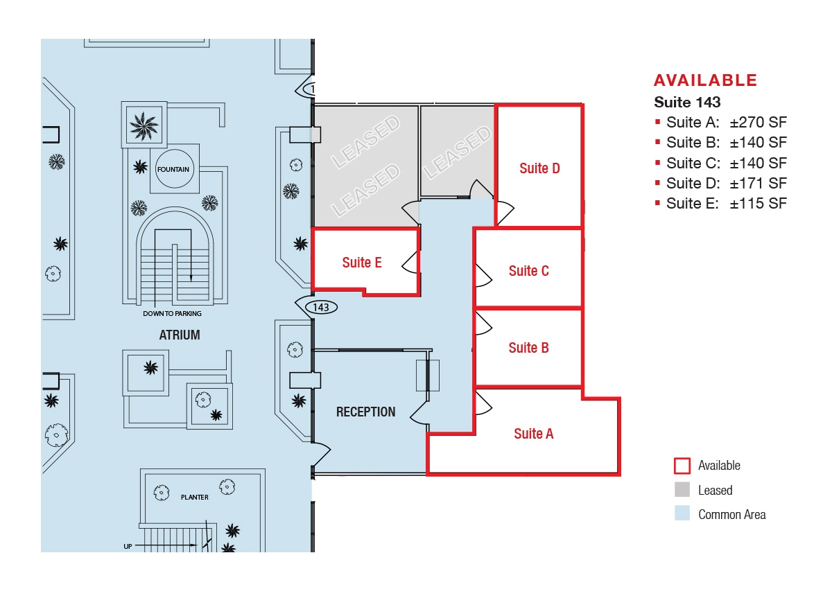 6121 Indian School Rd NE, Albuquerque, NM for lease Floor Plan- Image 1 of 1