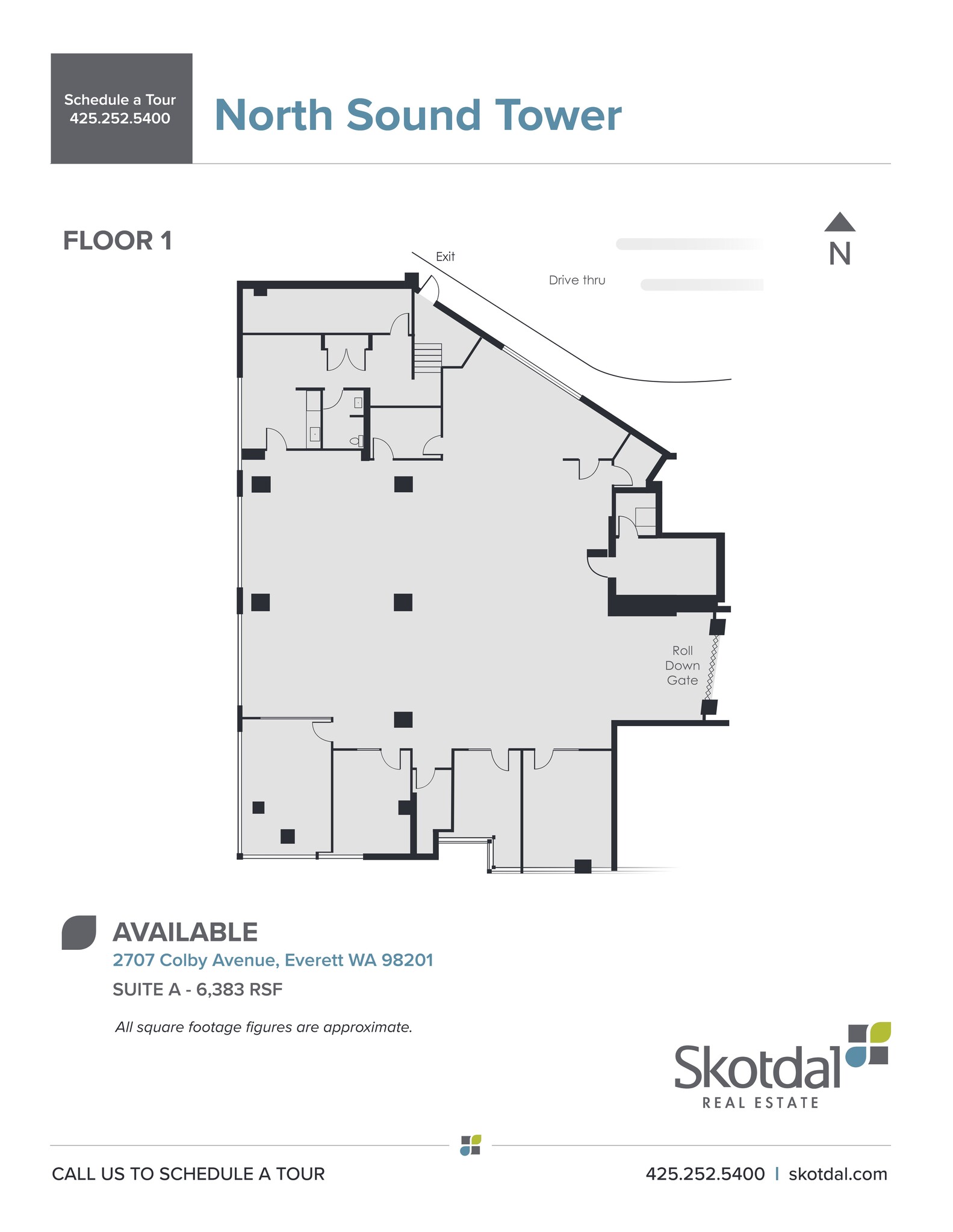 2707 Colby Ave, Everett, WA for lease Site Plan- Image 1 of 1