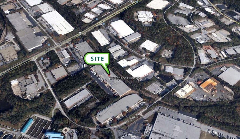 400 Indeco Blvd SW, Atlanta, GA for lease - Aerial - Image 3 of 5