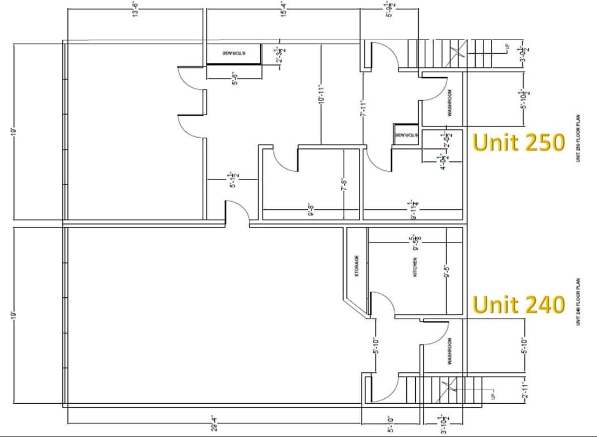 12560 Bridgeport Rd, Richmond, BC V6V 2N5 - Unit 240 -  - Floor Plan - Image 1 of 3