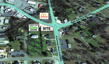 307 N Jennings St, Saluda, SC - aerial  map view