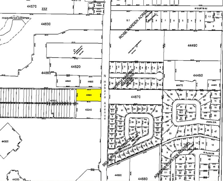 4612 N Habana Ave, Tampa, FL for lease - Plat Map - Image 2 of 13