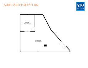 520 N Semoran Blvd, Orlando, FL for lease Floor Plan- Image 2 of 6