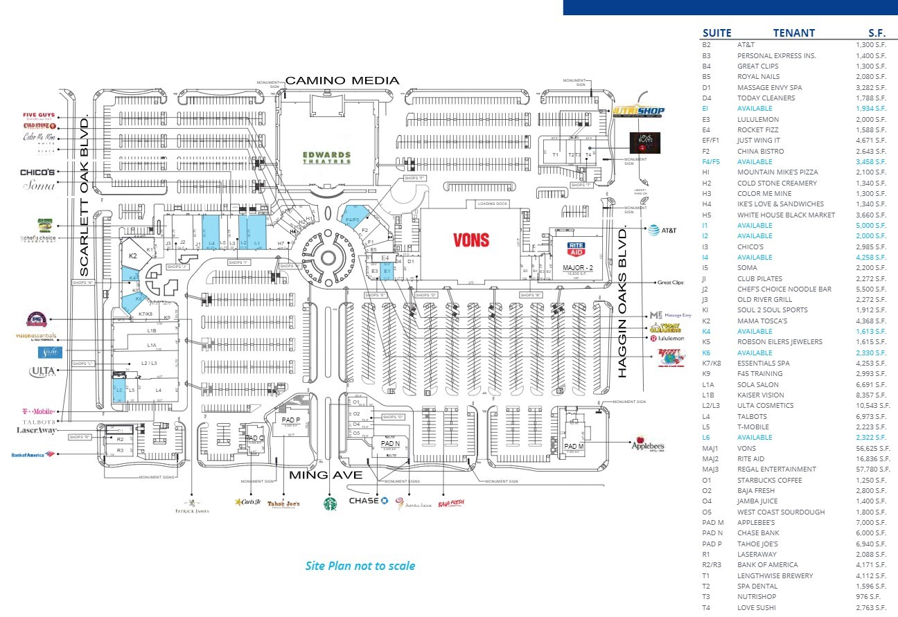 9000 Ming Ave, Bakersfield, CA for lease Floor Plan- Image 1 of 1