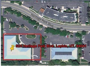523 W Heritage Park Blvd, Layton, UT - AERIAL  map view