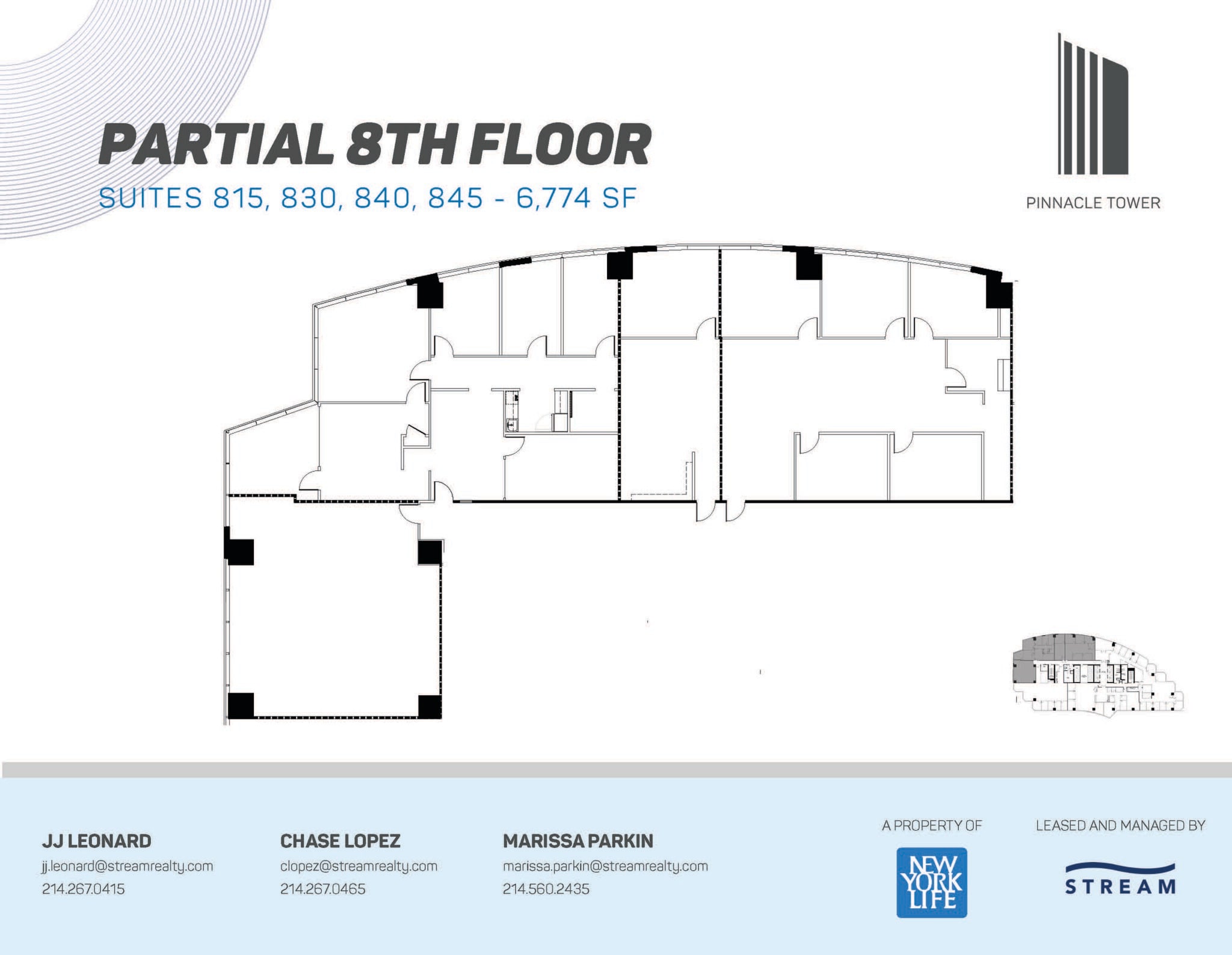 5005 Lyndon B Johnson Fwy, Dallas, TX for lease Floor Plan- Image 1 of 2