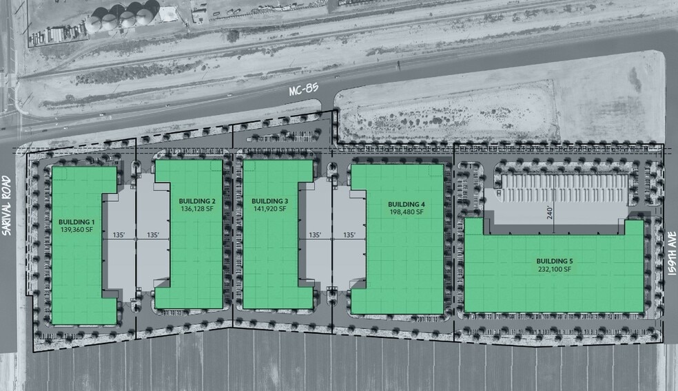 SWC of Sarival Ave and Highway 85, Goodyear, AZ for lease - Site Plan - Image 2 of 4