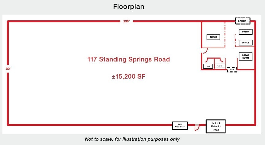 117 Standing Springs Rd, Greenville, SC for lease - Floor Plan - Image 3 of 3