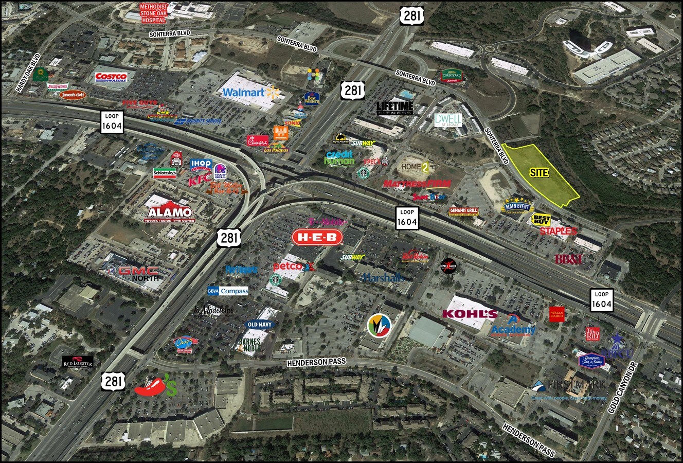 1939 E Sonterra Blvd San Antonio Tx 78259 Commercial Land For