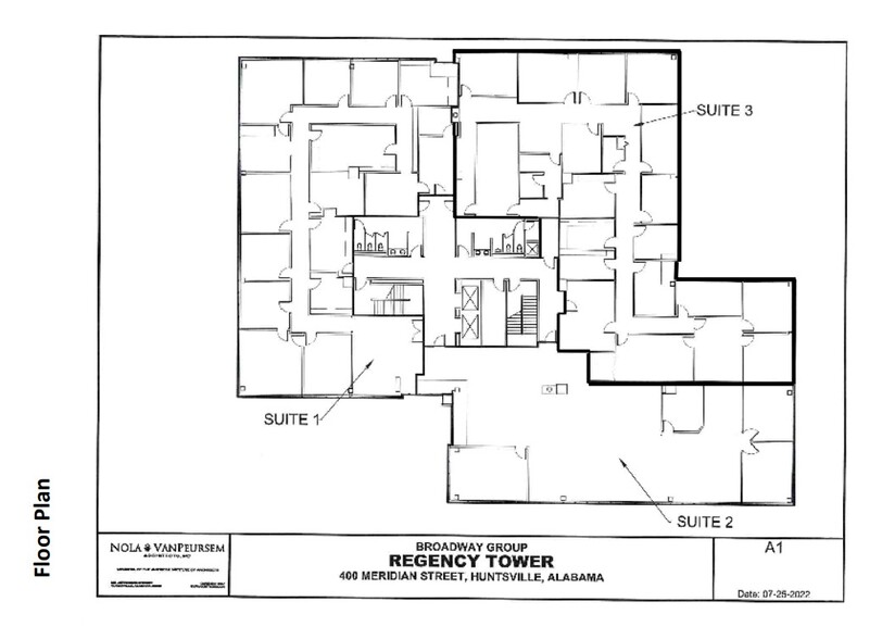 400 Meridian St, Huntsville, AL for lease - Floor Plan - Image 3 of 3