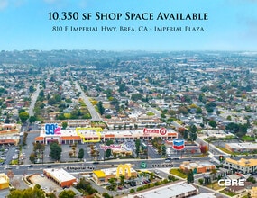 702-810 E Imperial Hwy, Brea, CA - AERIAL map view - Image1