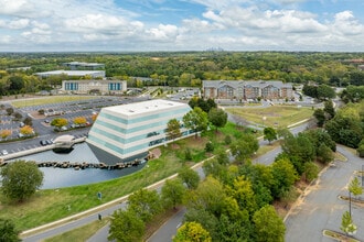 9140 Arrowpoint Blvd, Charlotte, NC - AERIAL map view