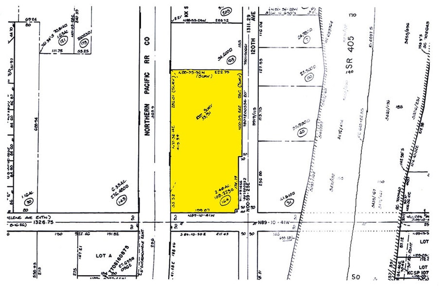 11251 120th Ave NE, Kirkland, WA for lease - Plat Map - Image 2 of 3