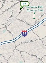 5405 Buford Hwy, Norcross, GA - AERIAL  map view