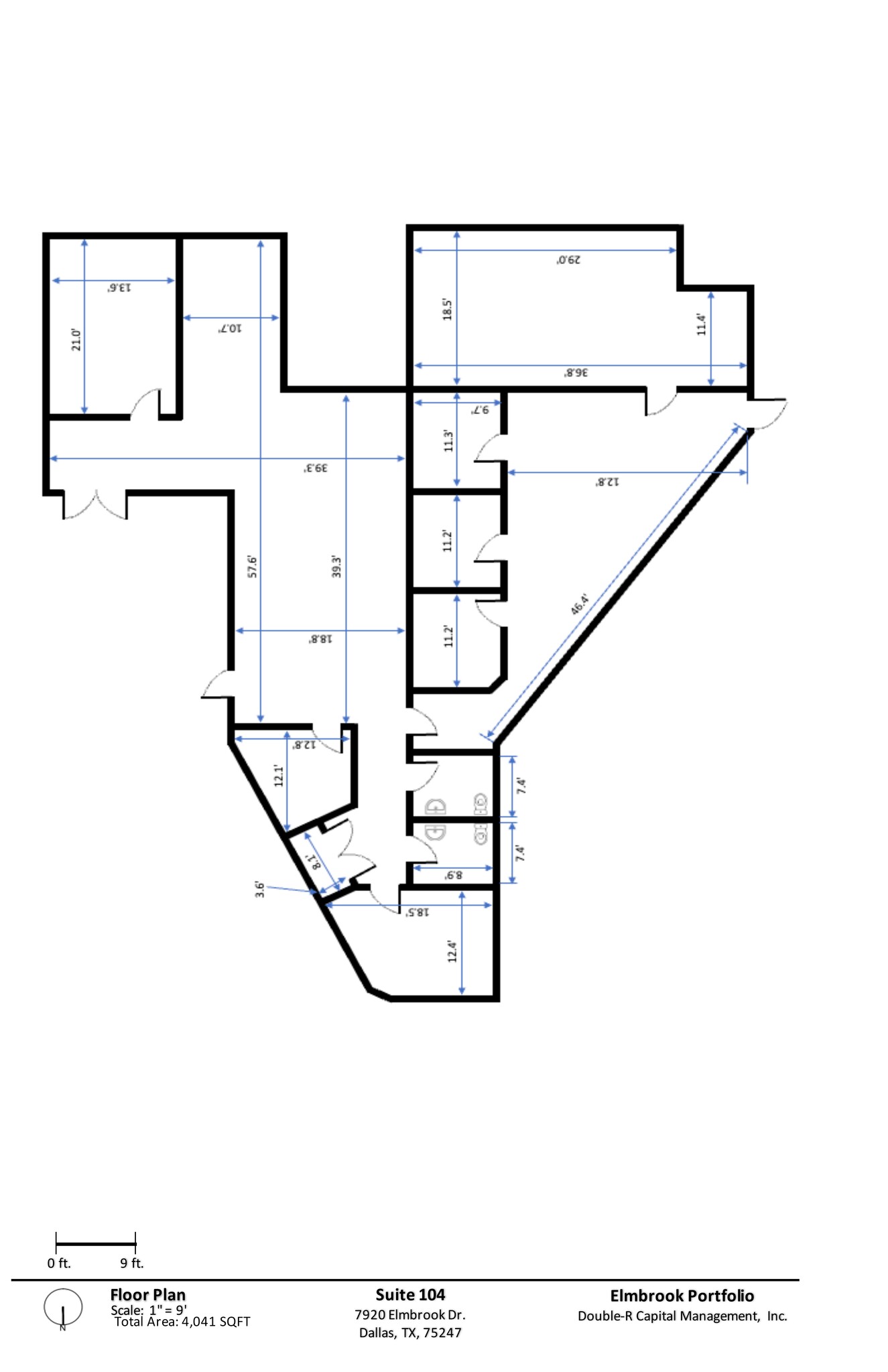 7920 Elmbrook Dr, Dallas, TX for lease Site Plan- Image 1 of 6