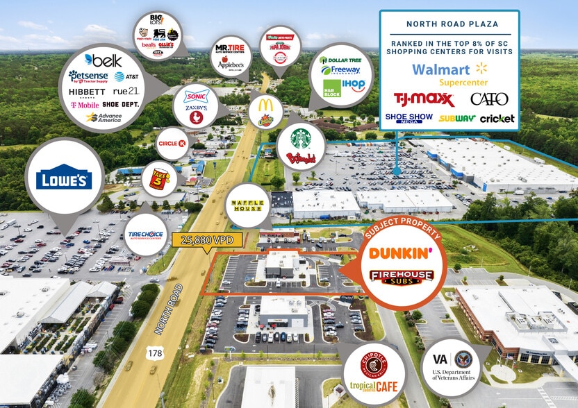 133 & 135 Magnolia Village Pkwy, Orangeburg, SC for sale - Building Photo - Image 2 of 3