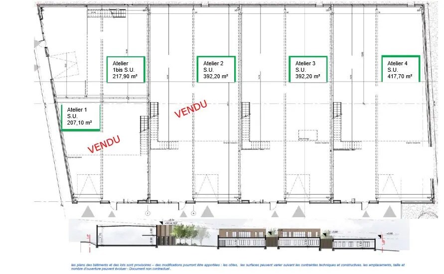 Flex in Le Bignon for sale - Floor Plan - Image 3 of 5